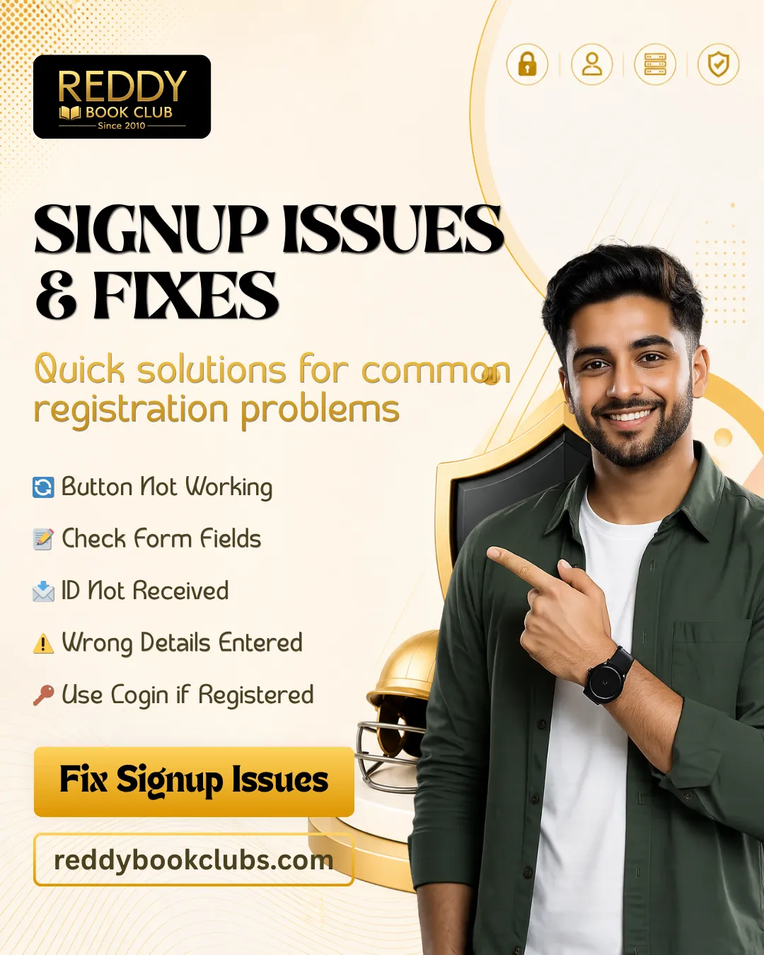 Common registration problems and simple fixes